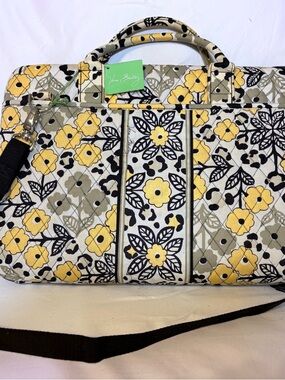 Vera Bradley Go Wild Floral Tablet Hipster Crossbody Bag (Hard Case)
